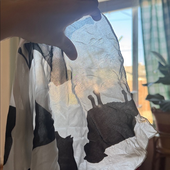 Sarah’s Silks Wooden Silk Pull Box Slide Lid Farm Cow Silk - Picture 5 of 9